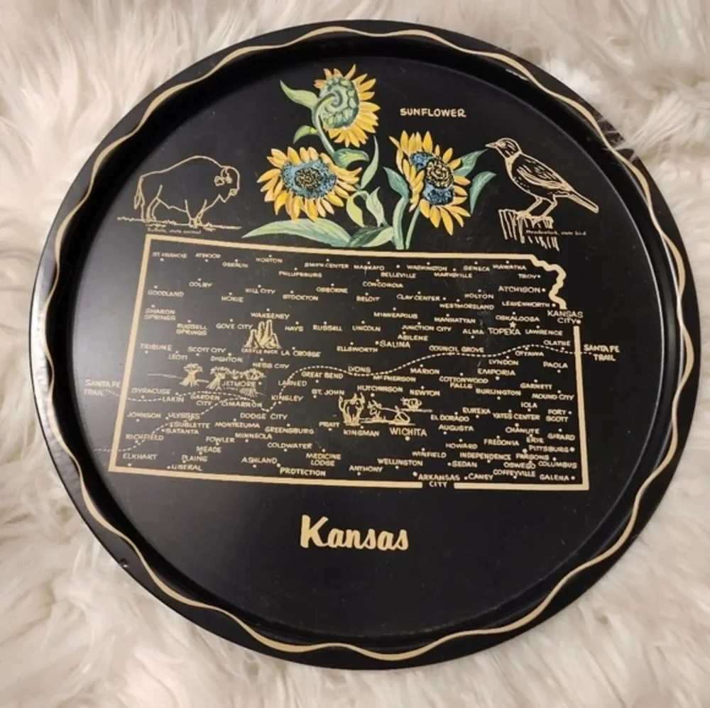 Kansas Vintage Bar‎ tray NEW